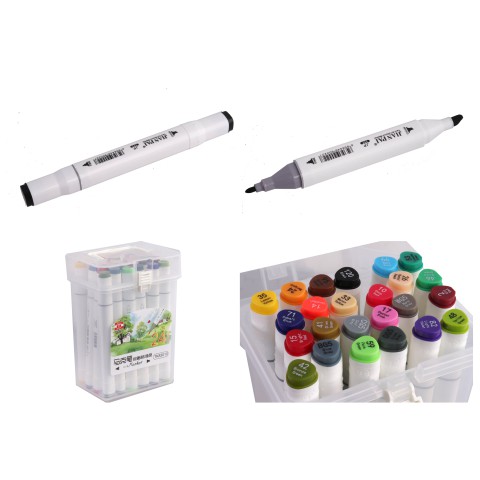 Набір скетчмаркерів трикутних, 24 шт., 83010TK-24