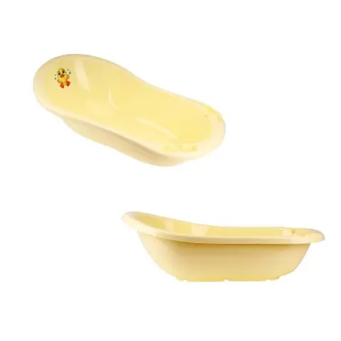 Ванночка жовта, ТехноК, 90x50x30 см, 9000