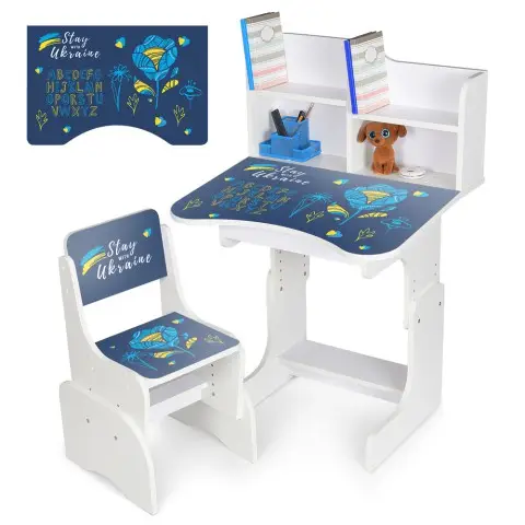 Парта зі стільчиком, Україна, абетка, N2071-4-1