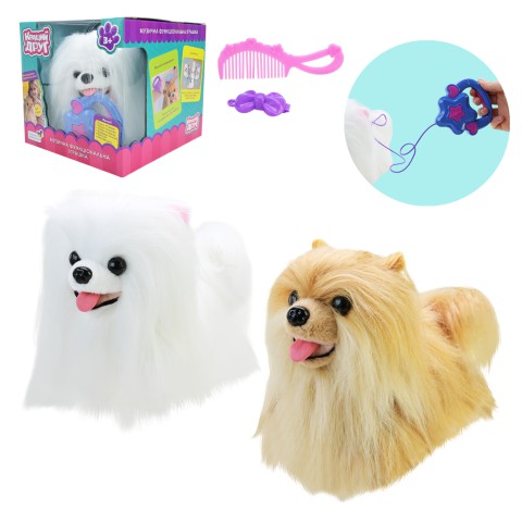 М’яка інтерактивна Кращий друг, Собачка, 23x24.5x21.5 см (В асортименті)