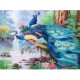 Алмазна мозаїка на підрамнику Павлін 40×50 см 71191_BGLE