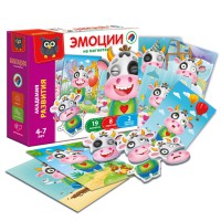 Розвиваюча гра магнітна Емоції, Vladi Toys, VT5422-01