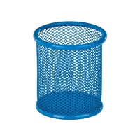 Підставка для ручок кругла, металева, синій ZB.3100-02