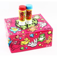 Мильні бульбашки Веселкові кулі, 60 мл, Нола, 30 шт. в упаковці