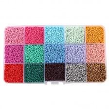 Набір бісеру у пластиковому боксі-органайзері 1198-76