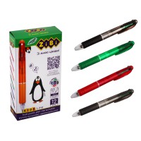 Ручка кулькова автоматична 4 в 1, 0.5 мм, 12 шт.