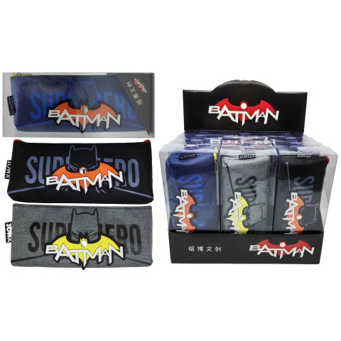 Пенал-косметичка Бетмен, PVC, Н-371 (В асортименті)