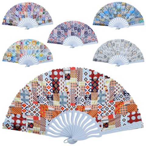 Віяло орнамент 23 см YG0238 (В асортименті)