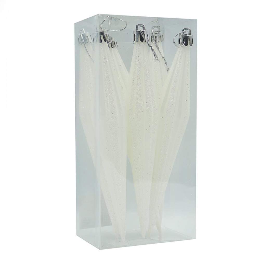 Ялинкова прикраса "Піка" 3шт., PVC/етик.