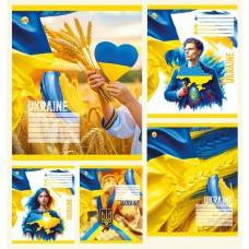 Зошит 36 арк.клітинка Тверда ТА51406 Україна, 5к., 20/240 ціна за 20 шт.