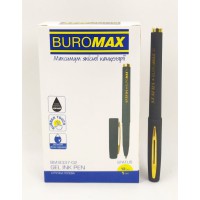 Набір гелевих ручок Rouber Touch, 12 шт чорні чорнила, BM.8337-02