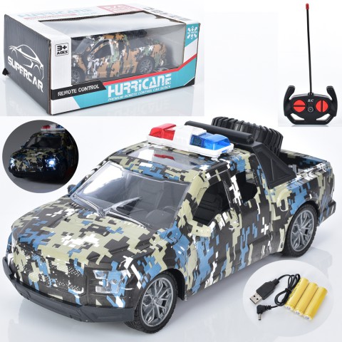 Джип на радіокеруванні, 23 см, світло, гумові колеса