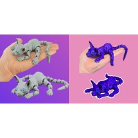 3D Іграшка Кіт Сфінкс, 20 см, рухливий