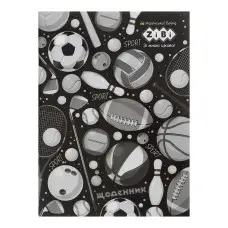 Дневник школьный Sport, А5, 40 листов, мягкая обложка, скоба, глянцевая ламинация, Smart Line