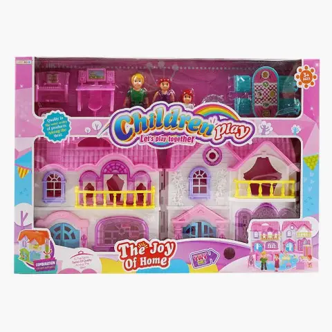 Будиночок з ляльками меблі звук світло декоративні елементи 8089BE