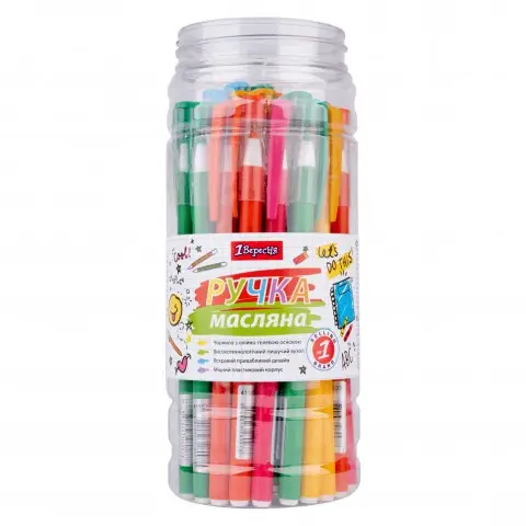 Ручка кулькова синя, 30 шт., 411832