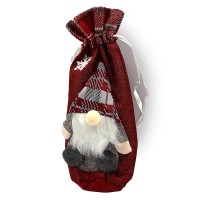 Чохол для пляшки вина Гноми