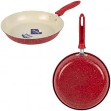 Сковорода D20см червона із покриттям "Мармурова крихта" 16749-21