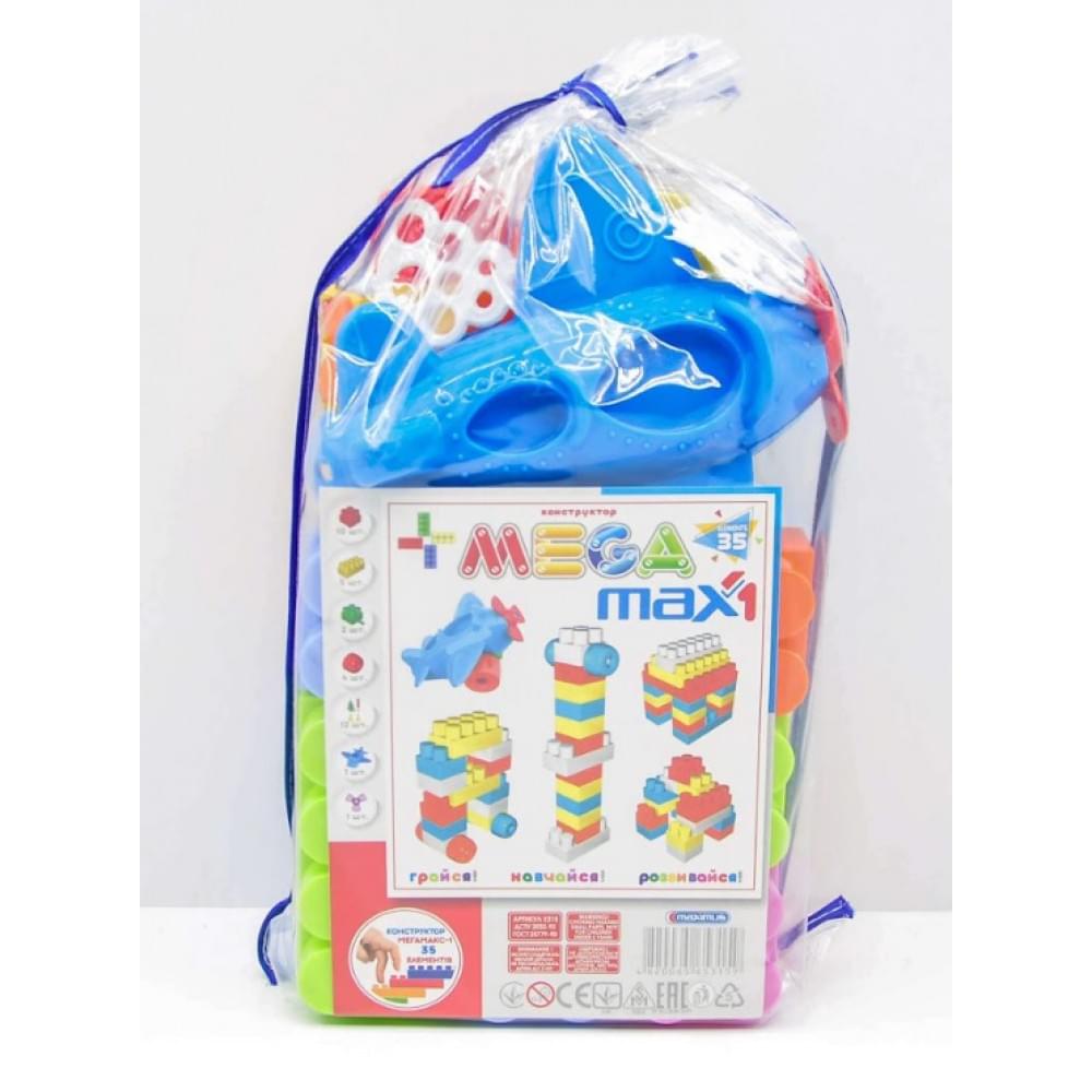 Конструктор Мега Макс 1 (35 ел.) Максимус 5003