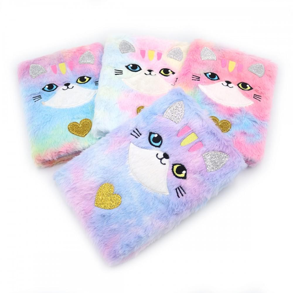 Блокнот пухнастий "Кішечка", А5 P80 70g 1шт/етик.