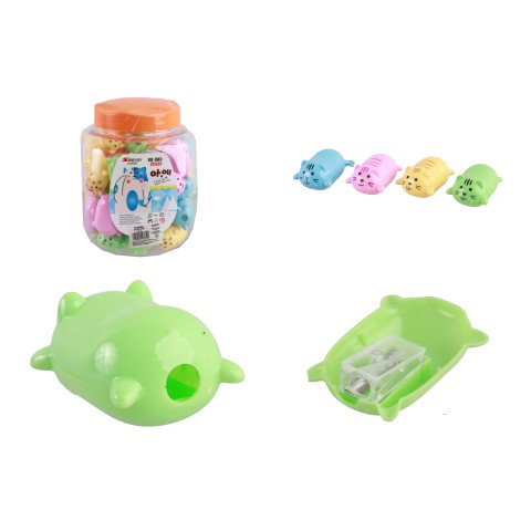 Стругачка Коти, у пластиковій банці, 40 шт., BQ-9034 (В асортименті)