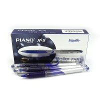 Набір гелевих Ролерів Piano, синій, 12 шт.