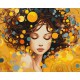 Набір для розпису по номерах Портрет елегантності, 40x50 см, КНО8424