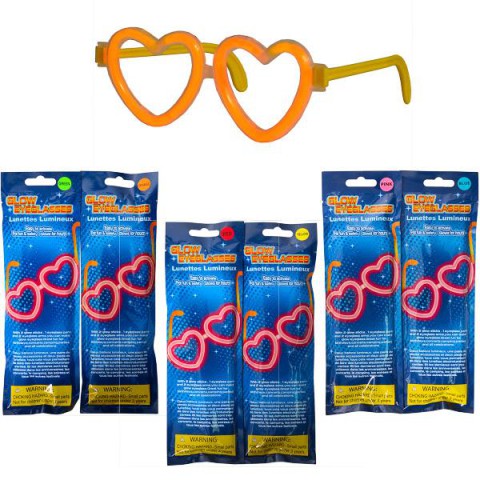 Неонові окуляри Серце 12-41