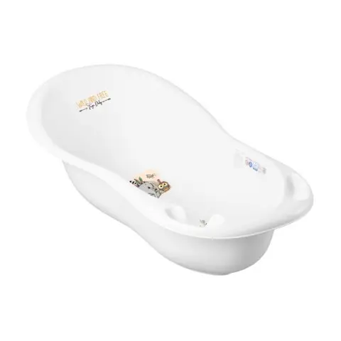 Ванночка LUX Дикий захід: Слоник, 102 см, біла, TEGA