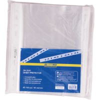 Файл для документів, А5, 40 мкм, 100 шт.