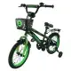 Велосипед дитячий 16" Like2bike Dark Rider чорно-зелений 241605