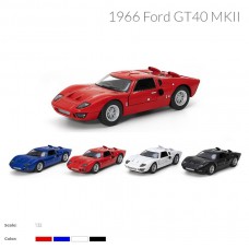 Модель легкова ford gt40 mkii (1966) 5'' kt5427w метал. Інерція відкр. Дв. 4кол. Коробка