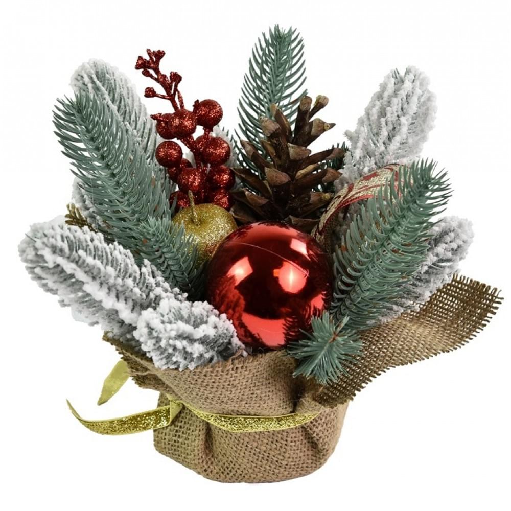 Композиція новорічна 20х26см КН11