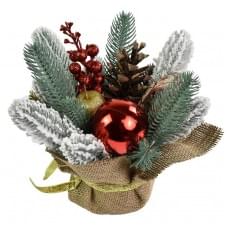 Композиція новорічна 20х26см КН11