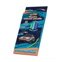 Олівці пластикові KIDIS Extreme Race, 12 кольорів