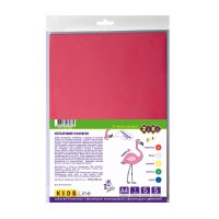 Фоаміран кольоровий KIDS Line, 1 мм, А4, 5 аркушів в упаковці, 4 шт. в упаковці (В асортименті)