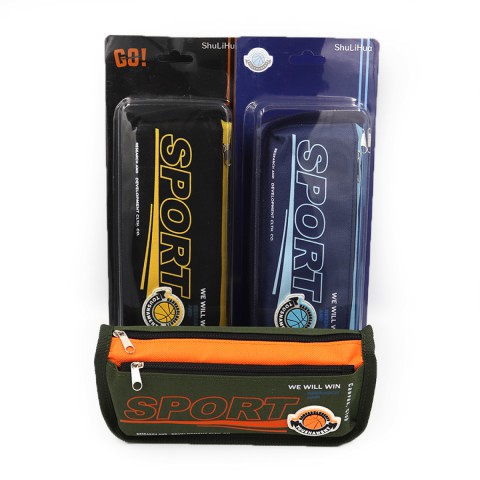 Пенал Спорт, 21x8x4 см, 0058P (В асортименті)