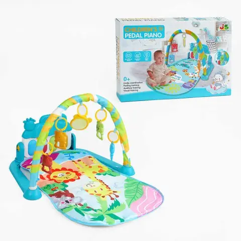 Килимок піаніно мелодії підсвічування 5 підвісок ростомір 518A25