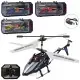 Вертолёт на радиоуправлении, с встроенным аккумулятором 3.7V, гироскоп, подсветка (в ассортименте)