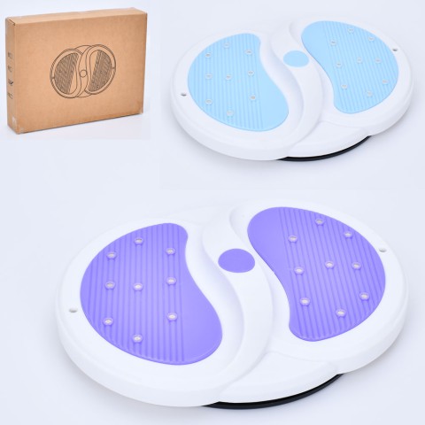 Диск балансувальний для фітнесу, 36x29x4.5 см, 37x28.5x6.5 см