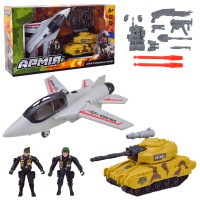 Військовий набір Військовий транспорт, аксесуари, 43x11.5x24.5 см, BL2312