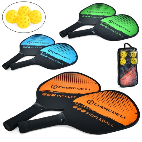 Набір для піклболу, у чохлі, 2 дитячі ракетки, 4 м’ячі, MR1507 (В асортименті)