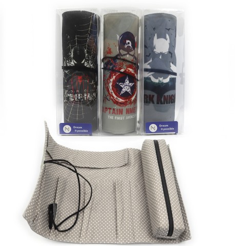 Пенал із зав’язкою Marvel, PVC (В асортименті)