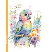 Блокнот, 128x165 мм, 55 г/м², 48 аркушів, інтегральна палітурка, матова ламінація 23176