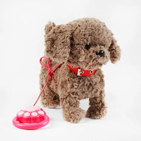 М’яка інтерактивна іграшка на повідку, інтерактивний