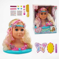 Манекен для зачісок та макіяжу світлові ефекти аксесуари YL888E-1