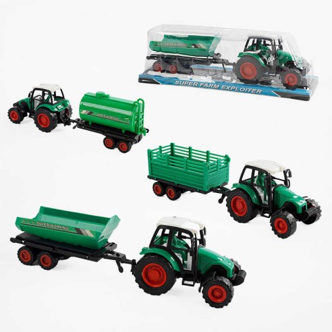 Трактор, інерція, причіп з цистерною (В асортименті)