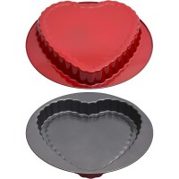 Форма металева Серце 27,5×3 см