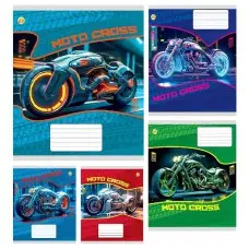 Тетради ученические 12 листов клетка ТЕ41109, 25 шт. в упаковке