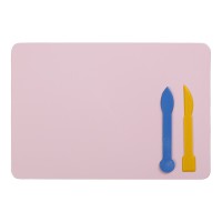 Дощечка для пластиліну, 2 стека, рожева